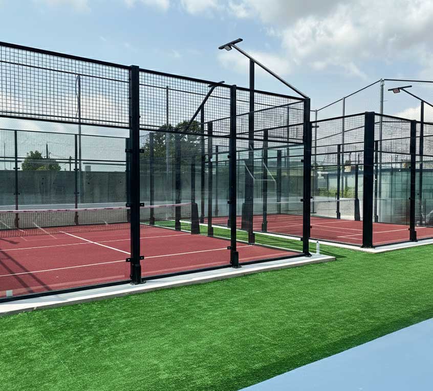 13 mm Flat Padbol Red